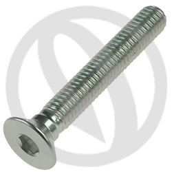 005 bolt - silver ergal 7075 - M6 x 40 | Lightech