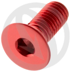 005 bolt - red ergal 7075 T6 - M8 x 20 | Lightech
