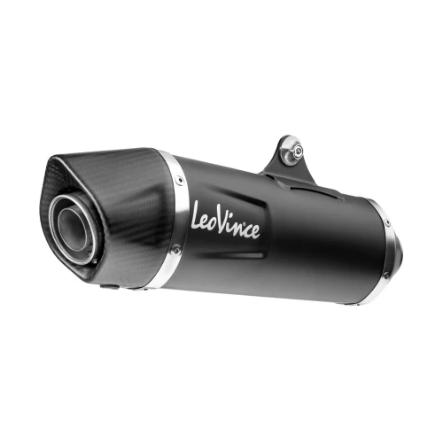 Nero road approved full exhaust system | LeoVince