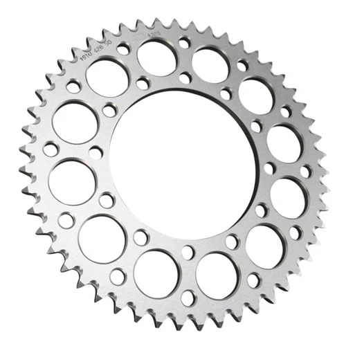 EC silver rear sprocket - 47 teeth - pitch 520 | CHT | stock pitch