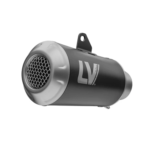 LV-10 Black Edition road approved slip-on | LeoVince