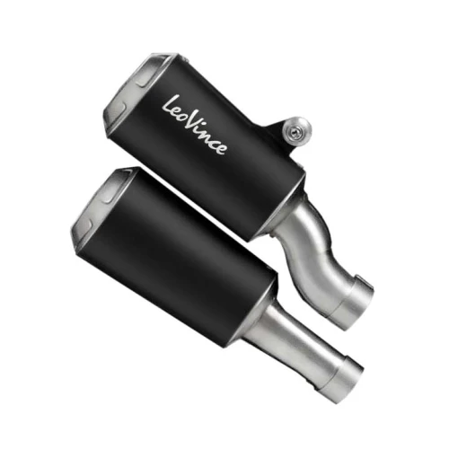 Coppia silenziatori LV-10 Black Edition omologata strada | LeoVince