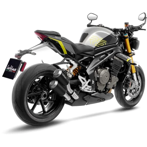 Coppia silenziatori LV-10 Black Edition omologata strada | LeoVince