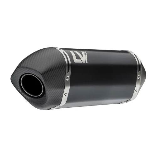 LV-14 Black Edition road approved slip-on | LeoVince