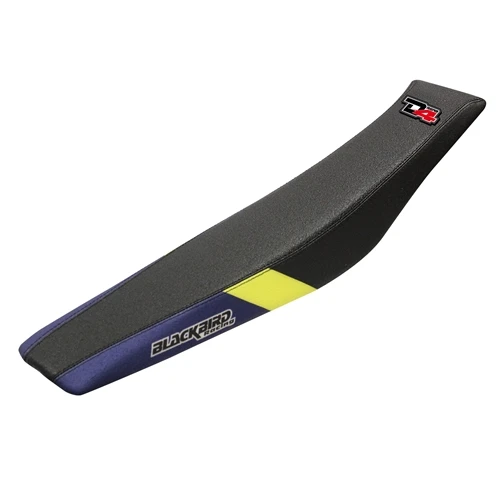 Dream 4 black / blue / yellow seat cover | Blackbird Racing