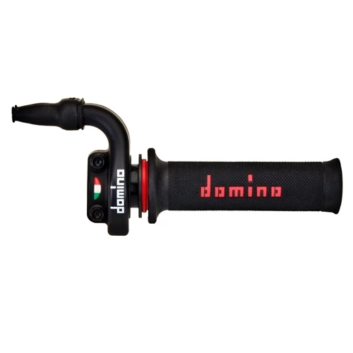 KRR03 black turn throttle with grips | Domino