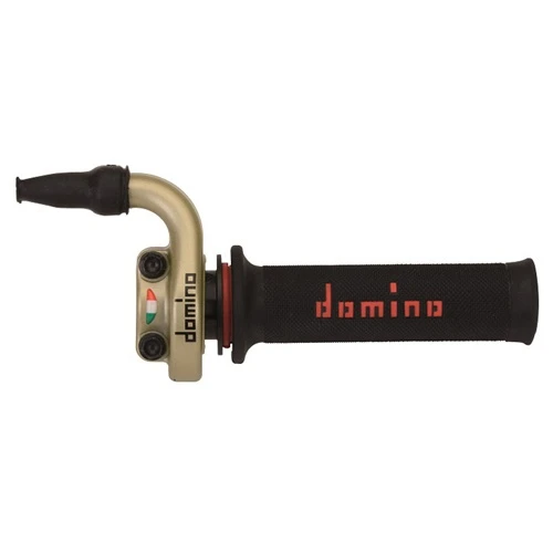 KRR03 gold turn throttle with grips | Domino