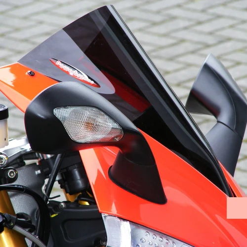 Double bubble dark windshield | Powerbronze