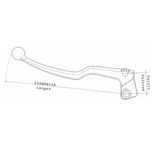 Racing cable clutch lever assembly | Domino