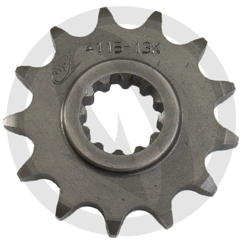 K front sprocket - 13 teeth - pitch 428 | CHT | stock pitch