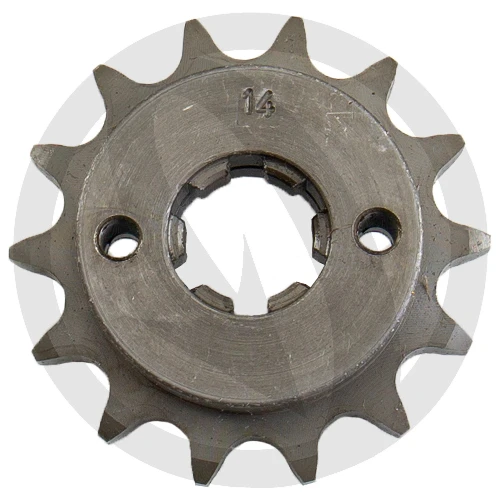 K front sprocket - 14 teeth - pitch 428 | CHT | stock pitch