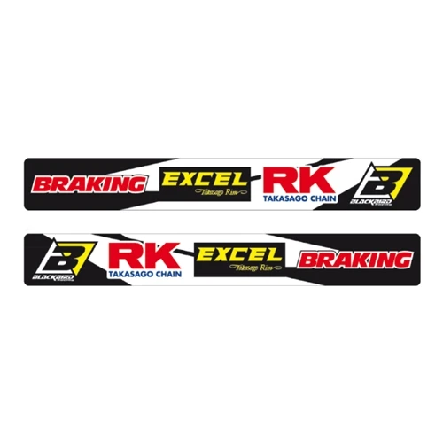 Couple of swingarm stickers | Blackbird Racing