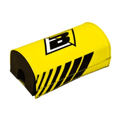 Fatbar taper yellow handlebar pad | Blackbird Racing