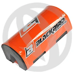 Fatbar taper orange handlebar pad | Blackbird Racing