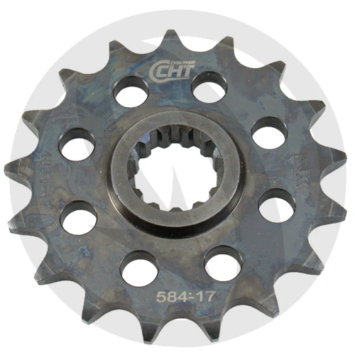 KM front sprocket - 17 teeth - pitch 520 | CHT | passo di serie