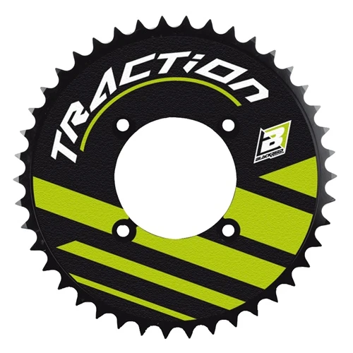 Couple of Trial Traction green rear sprocket stickers | Blackbird Racing