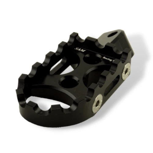 Coppia pedane nere per passeggero | SAM Racing Parts