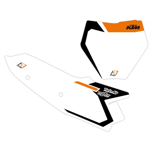 Dream 4 number plate sticker kit | Blackbird Racing