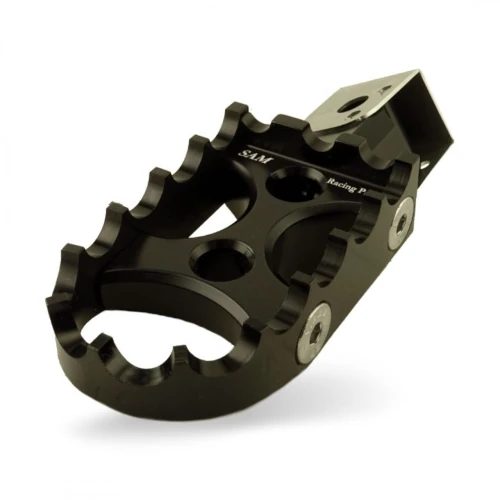 Coppia pedane nere per passeggero | SAM Racing Parts
