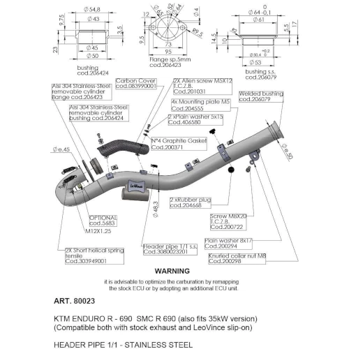 Collettore racing | LeoVince