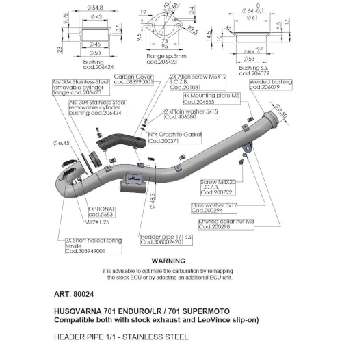 Collettore racing | LeoVince