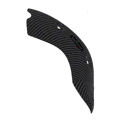 Protezione paracalore in fibra di carbonio opaca | LeoVince