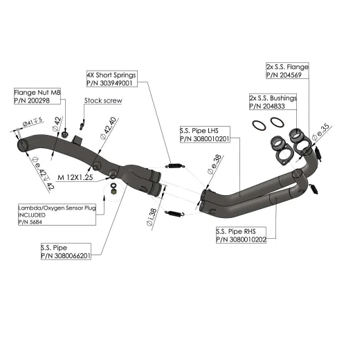 Kit collettori racing | LeoVince