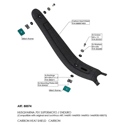 Heat shield | LeoVince