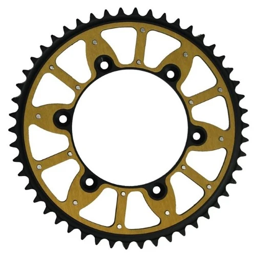 X-Race gold rear sprocket - 48 teeth - pitch 520 | CHT | stock pitch