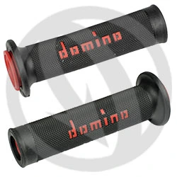 Couple of A010 black red grips | Domino