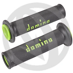 Couple of A010 black green grips | Domino