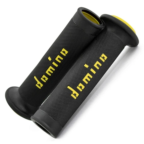 Couple of A010 black yellow grips | Domino