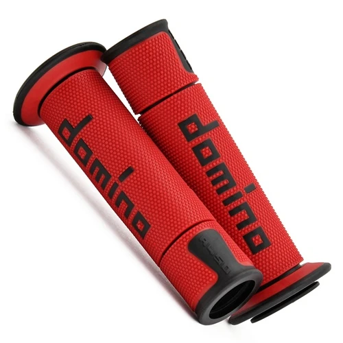 Couple of A450 red black grips | Domino