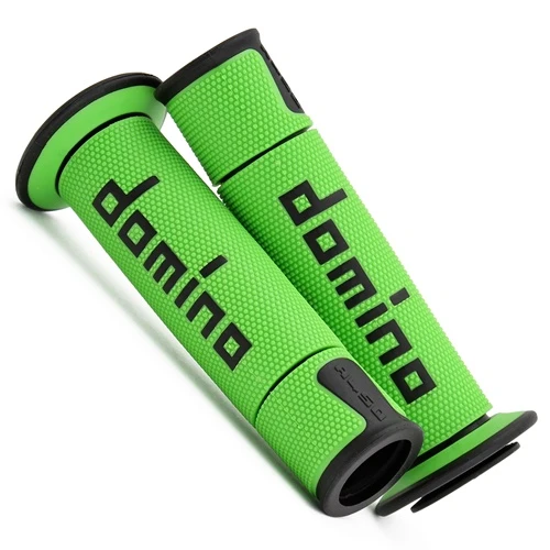 Couple of A450 green black grips | Domino