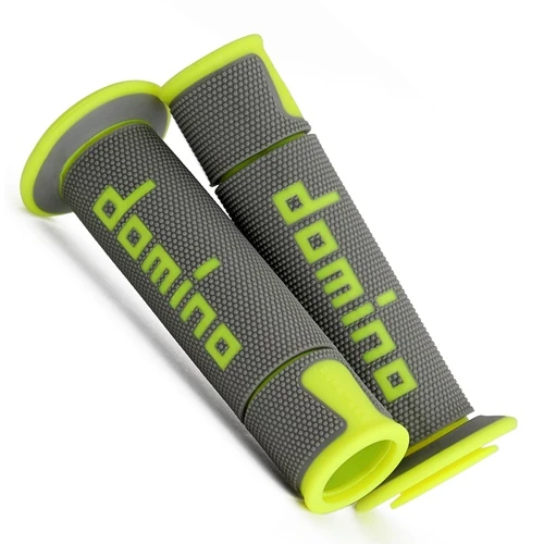 Couple of A450 grey fluo yellow grips | Domino