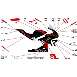 Adesivi Aprilia Racing MotoGP 2023