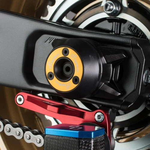 Kit protezioni perno ruota posteriore oro | Lightech