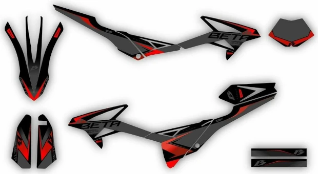 Kit adesivi Beta RR125 13