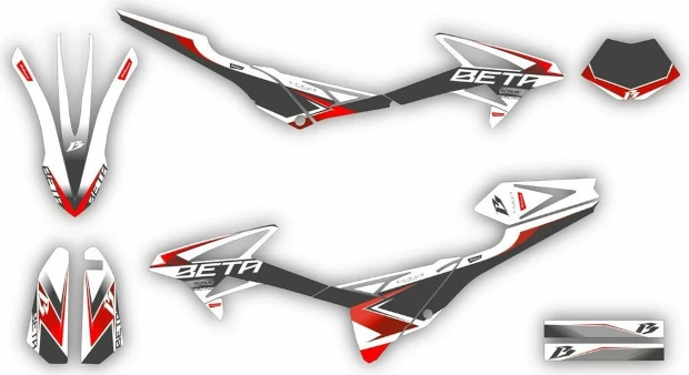 Kit adesivi Beta RR125 14