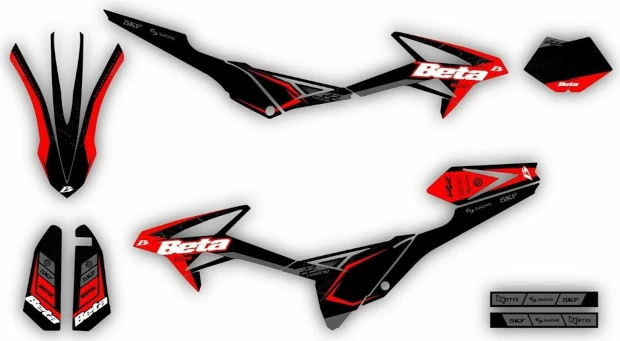 Kit adesivi Beta RR125 2
