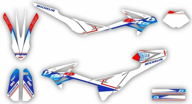 Kit adesivi Beta RR125 4
