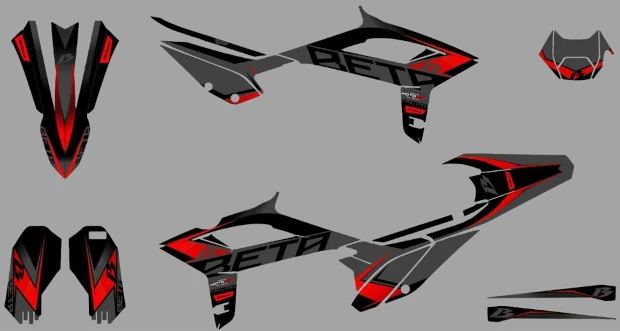 Kit adesivi Beta RR 4