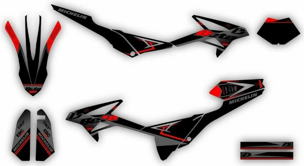 Kit adesivi Beta RR125 5