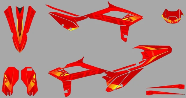 Kit adesivi Beta RR 6