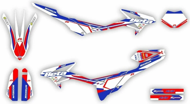 Kit adesivi Beta RR125 7