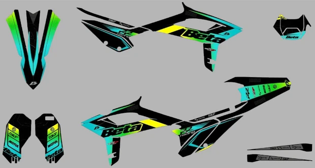 Kit adesivi Beta RR 8