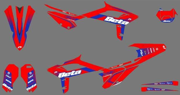 Kit adesivi Beta RR 9