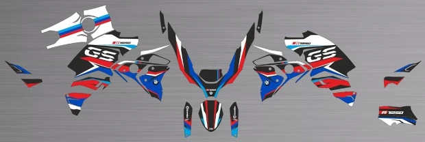 Kit adesivi BMW GS 3