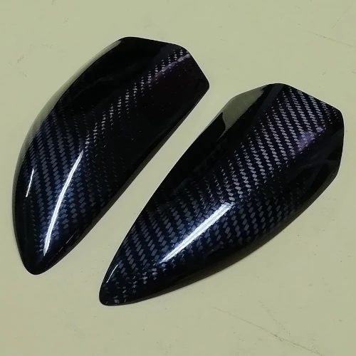 Couple of side tank guards | glossy plain carbon