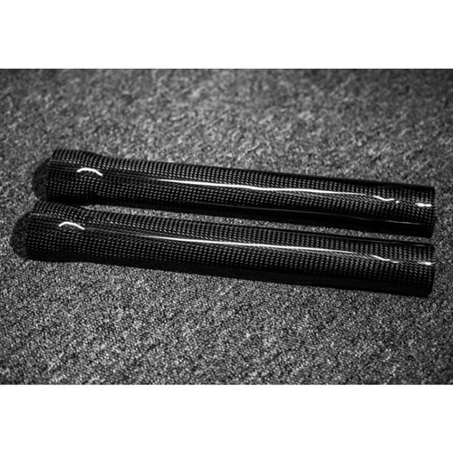 Couple of fork guards | glossy carbon